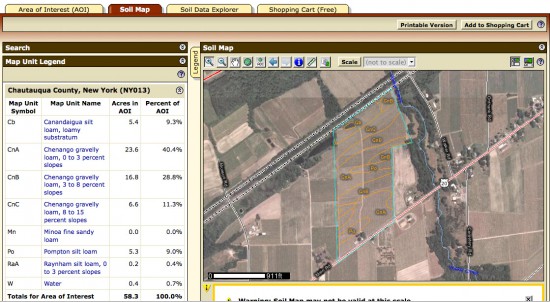 CLEREL Soil Map