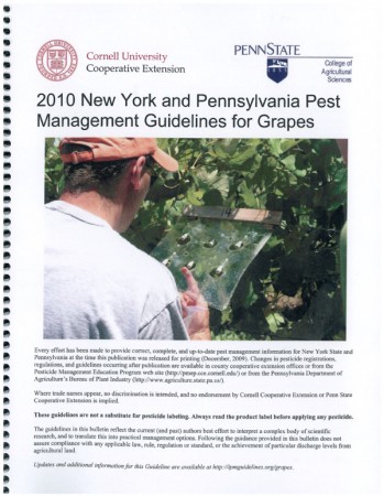 2010 New York and Pennsylvania Pest Management Guidelines